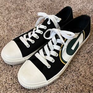 Foco Green Bay Packers Sneakers Men’s Size 9 NWOT